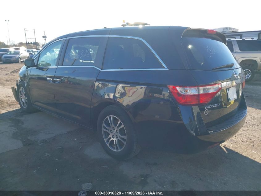 2013 HONDA ODYSSEY EXL - 5FNRL5H67DB055282