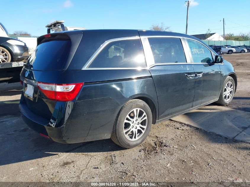 2013 HONDA ODYSSEY EXL - 5FNRL5H67DB055282