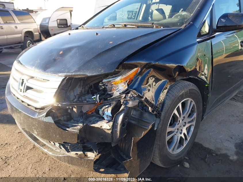 2013 HONDA ODYSSEY EXL - 5FNRL5H67DB055282