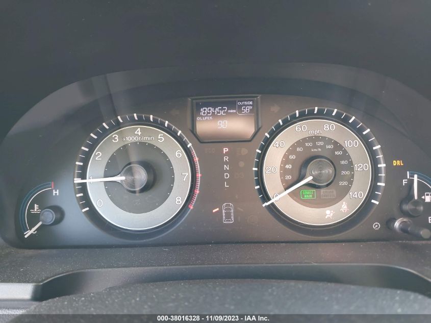 2013 HONDA ODYSSEY EXL - 5FNRL5H67DB055282