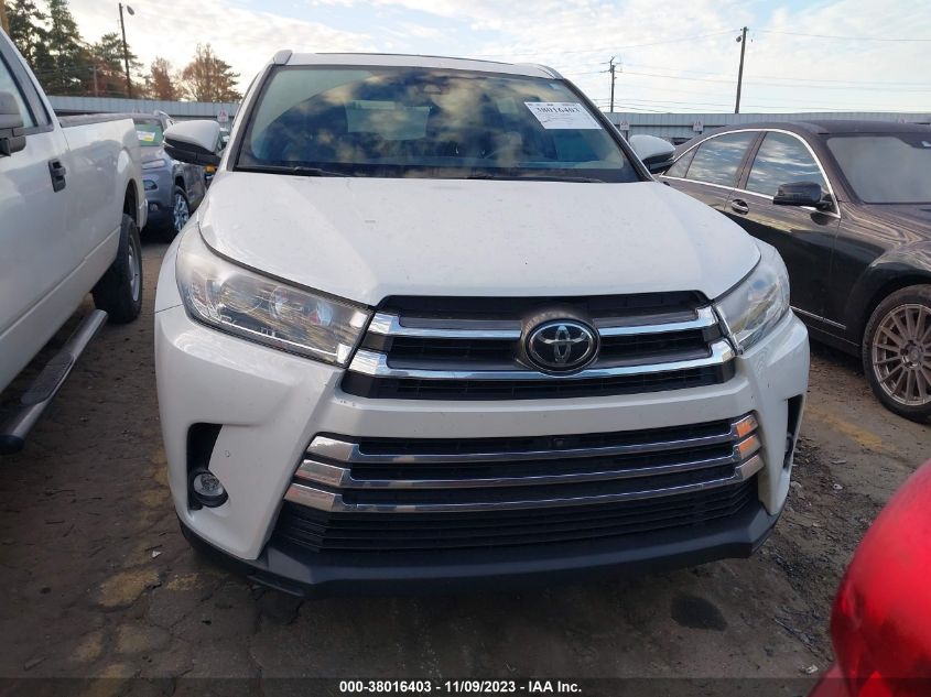 2019 TOYOTA HIGHLANDER LIMITED/LTD PLATINUM - 5TDYZRFH1KS336850