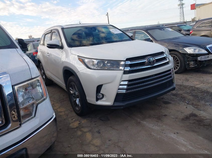 2019 TOYOTA HIGHLANDER LIMITED/LTD PLATINUM - 5TDYZRFH1KS336850