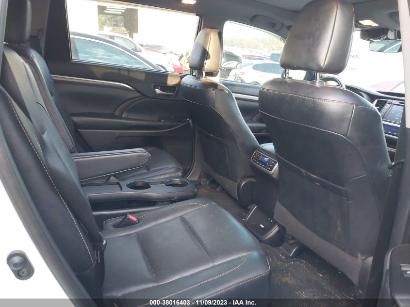2019 TOYOTA HIGHLANDER LIMITED/LTD PLATINUM - 5TDYZRFH1KS336850