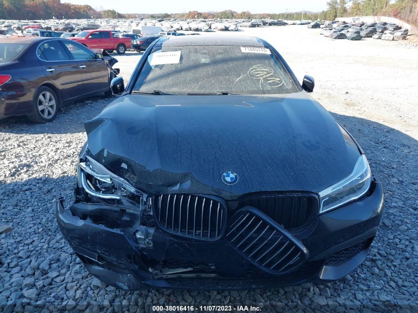 2016 BMW 750I XDRIVE - WBA7F2C51GG421014