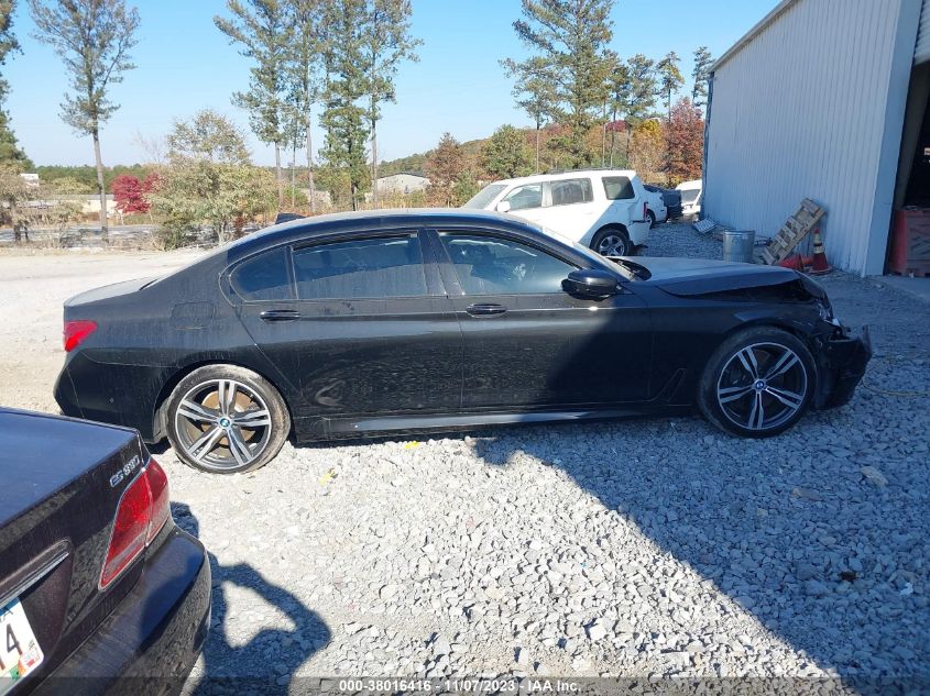 2016 BMW 750I XDRIVE - WBA7F2C51GG421014