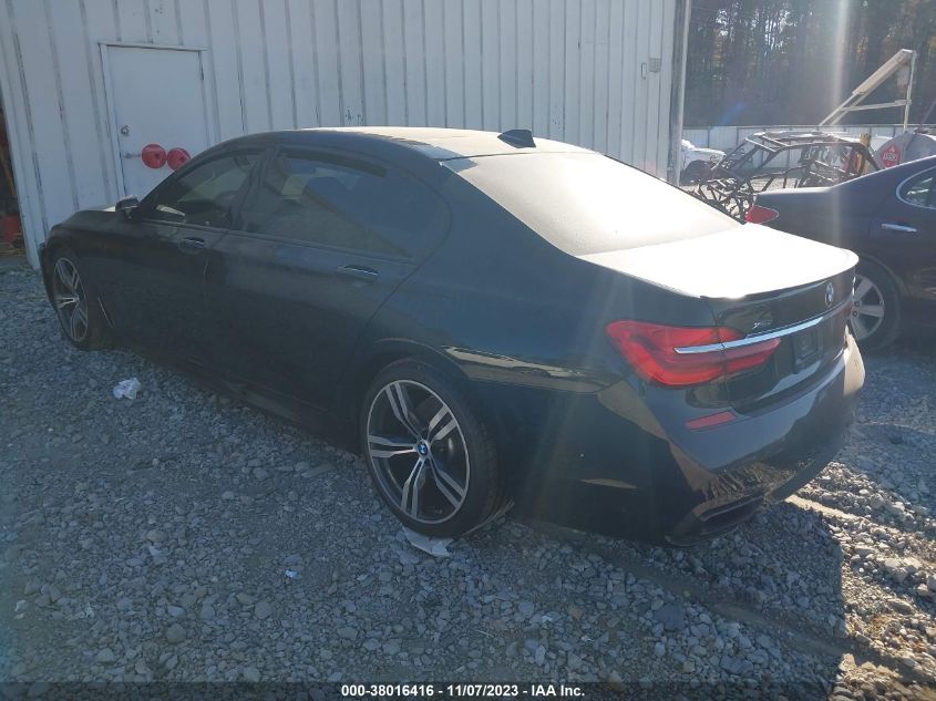 2016 BMW 750I XDRIVE - WBA7F2C51GG421014