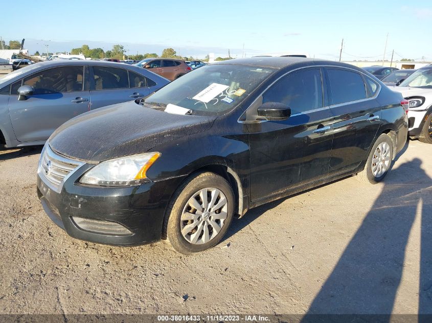 2014 NISSAN SENTRA SV - 3N1AB7AP7EY327336