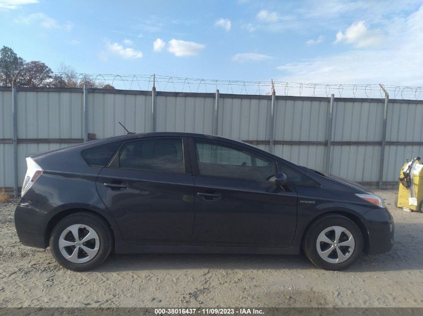 2014 TOYOTA PRIUS - JTDKN3DU6E0385323