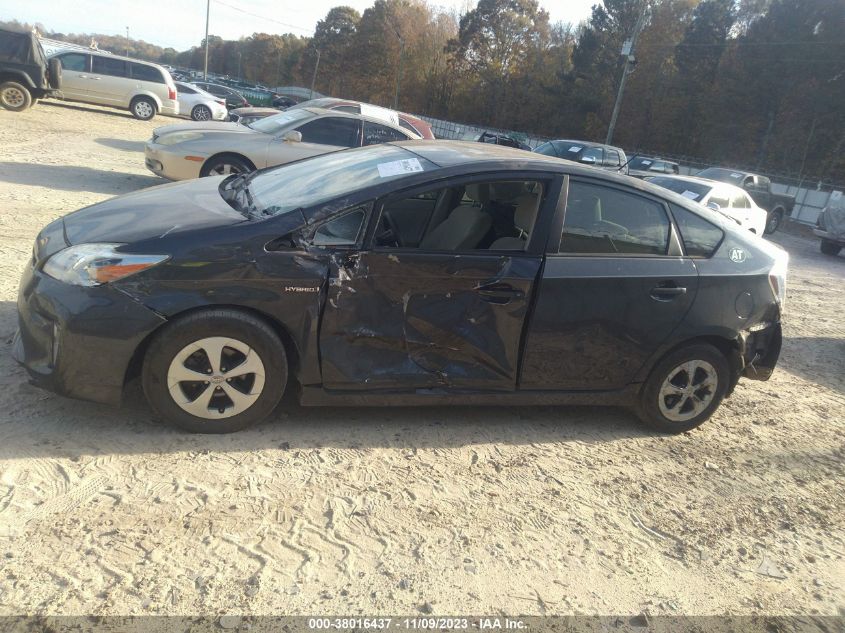 2014 TOYOTA PRIUS - JTDKN3DU6E0385323