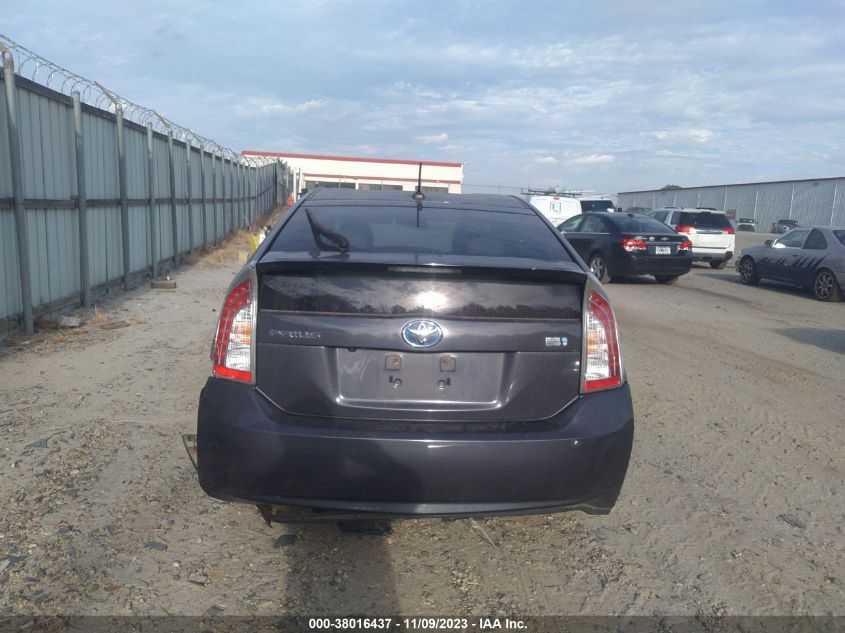 2014 TOYOTA PRIUS - JTDKN3DU6E0385323