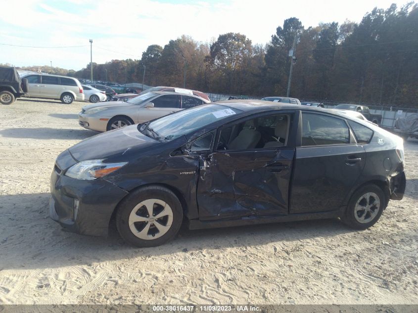 2014 TOYOTA PRIUS - JTDKN3DU6E0385323