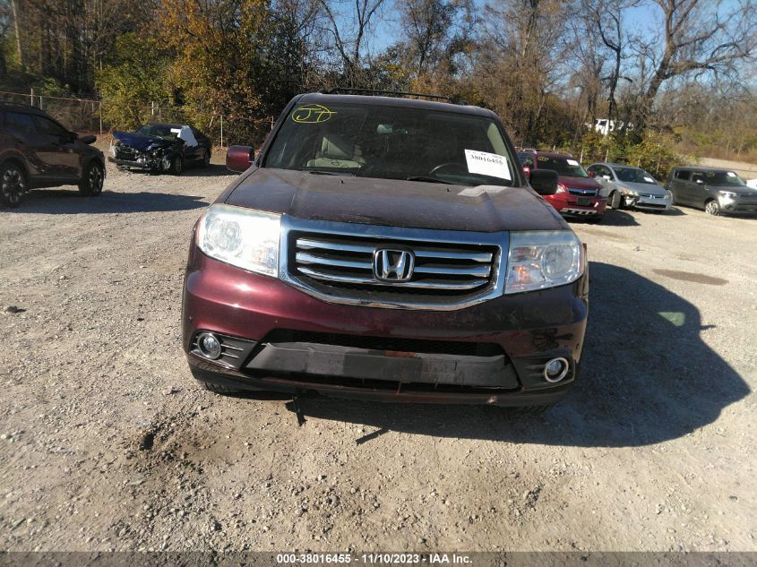 2014 HONDA PILOT TOURING - 5FNYF4H99EB046303