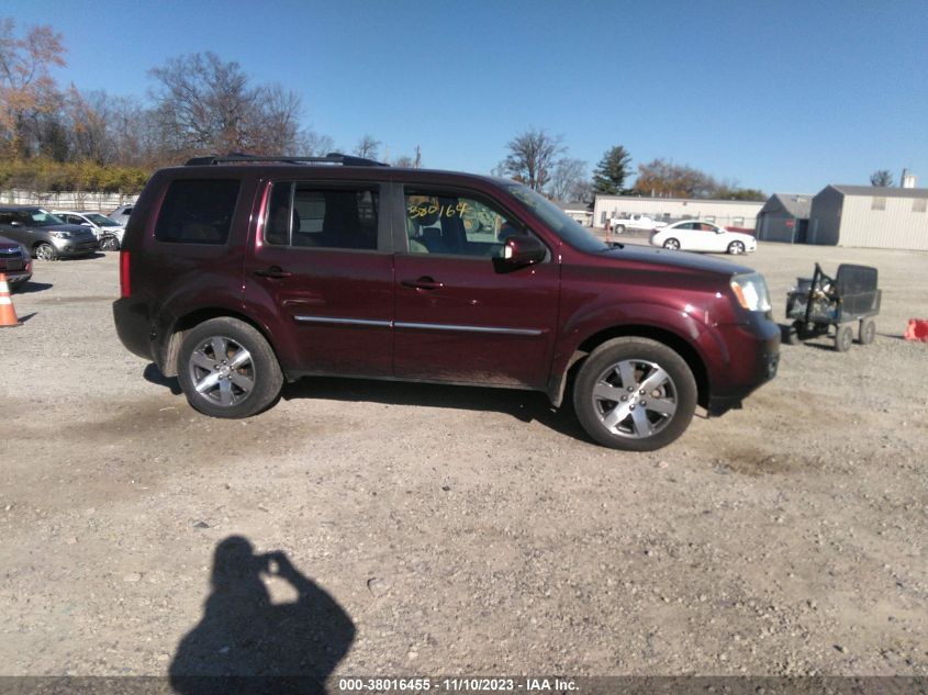 2014 HONDA PILOT TOURING - 5FNYF4H99EB046303