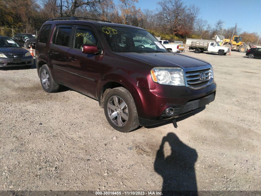 2014 HONDA PILOT TOURING - 5FNYF4H99EB046303