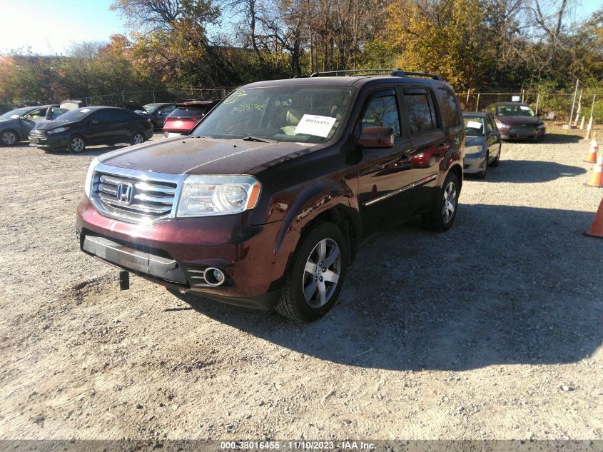 2014 HONDA PILOT TOURING - 5FNYF4H99EB046303