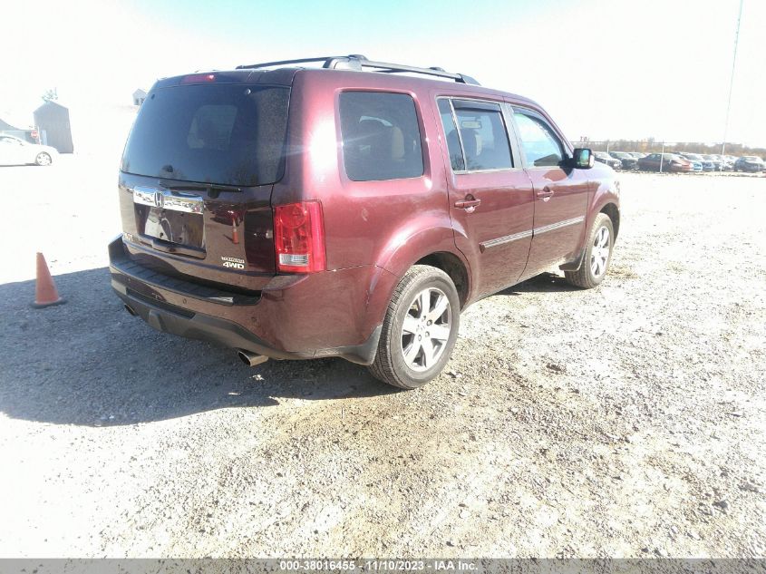 2014 HONDA PILOT TOURING - 5FNYF4H99EB046303