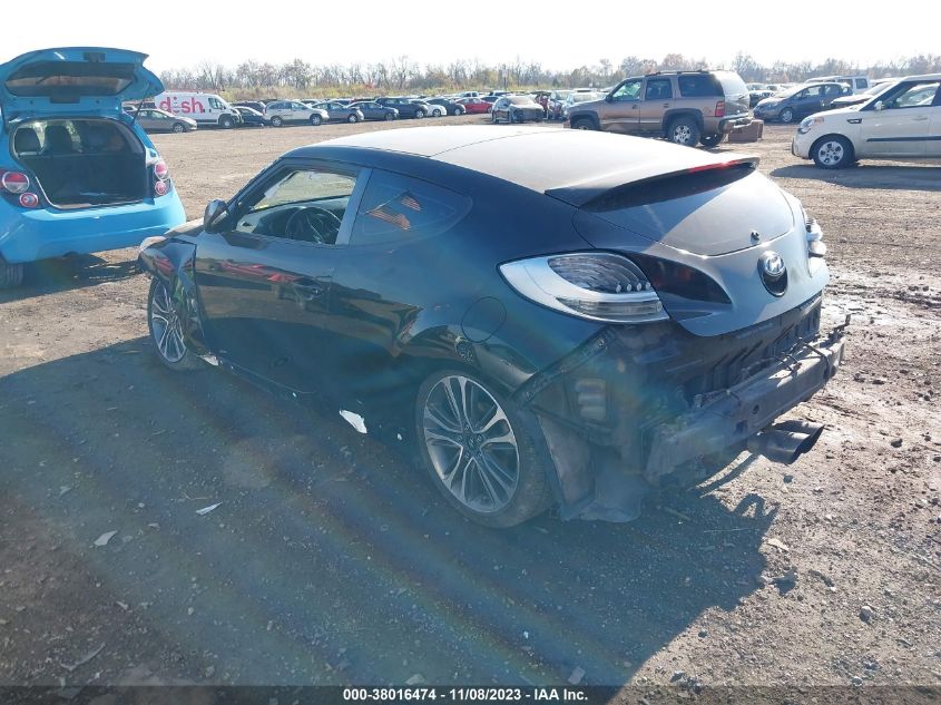 2016 HYUNDAI VELOSTER TURBO - KMHTC6AE8GU290083