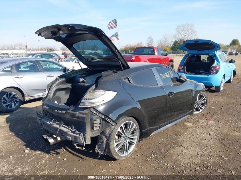 2016 HYUNDAI VELOSTER TURBO - KMHTC6AE8GU290083