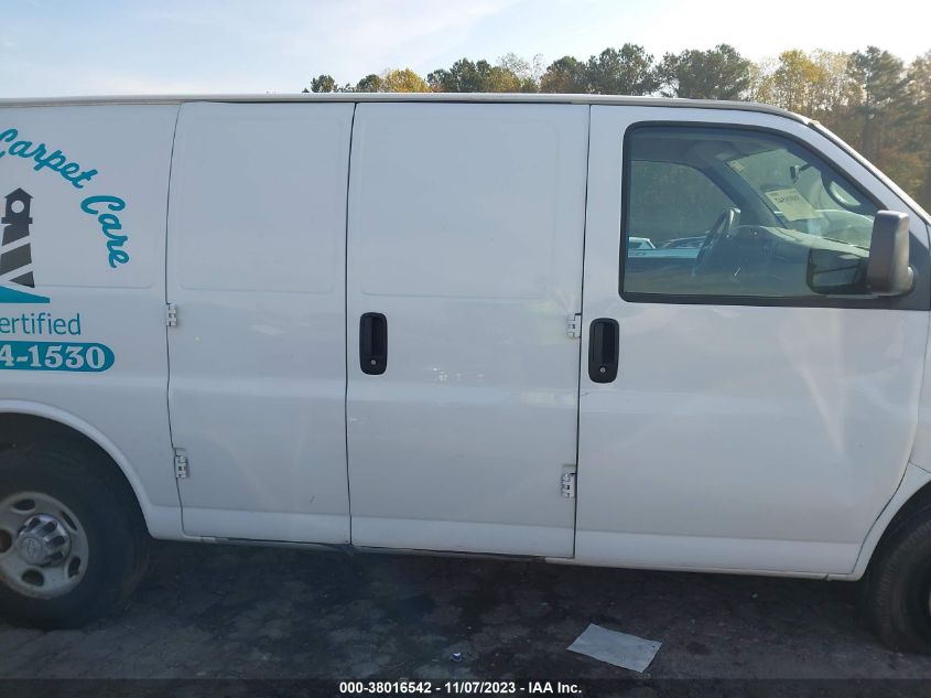 2015 CHEVROLET EXPRESS 2500 WORK VAN - 1GCWGFCF3F1214735