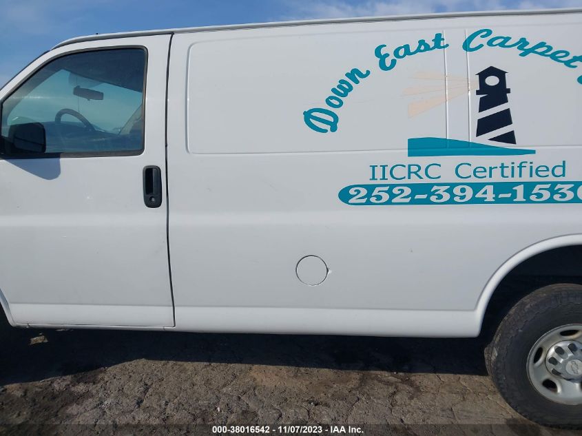 2015 CHEVROLET EXPRESS 2500 WORK VAN - 1GCWGFCF3F1214735