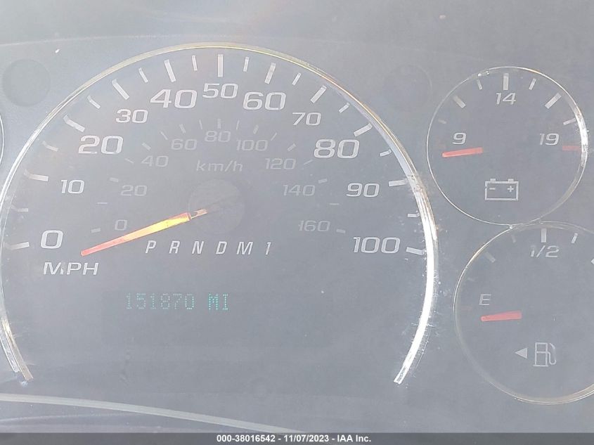 2015 CHEVROLET EXPRESS 2500 WORK VAN - 1GCWGFCF3F1214735