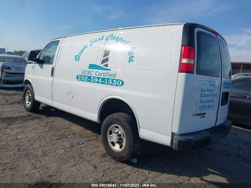 2015 CHEVROLET EXPRESS 2500 WORK VAN - 1GCWGFCF3F1214735