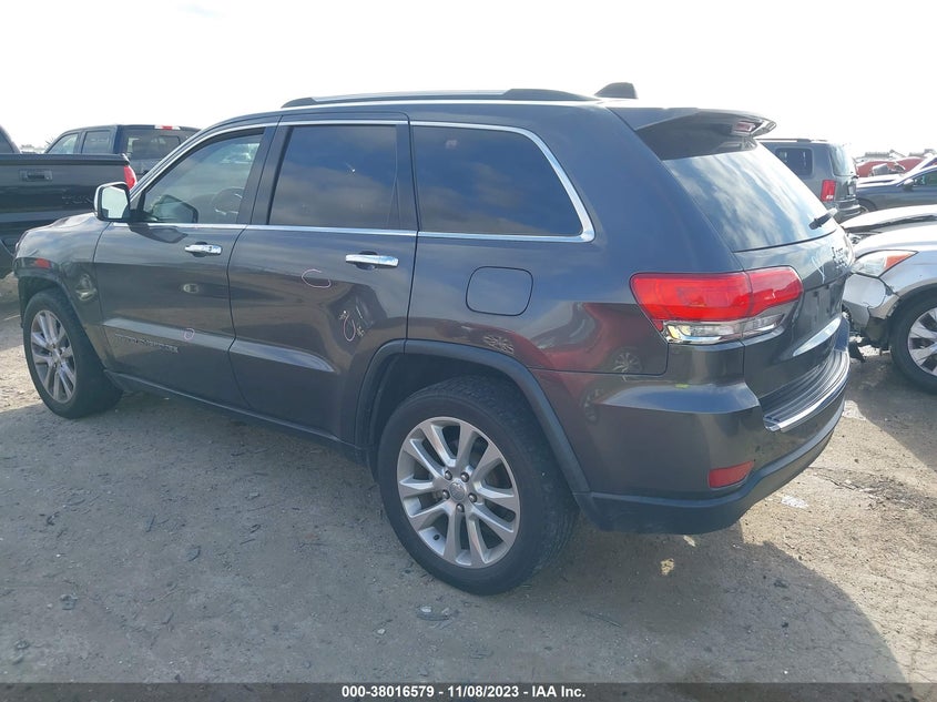 VIN 1C4RJEBG9HC950203 2017 JEEP GRAND CHEROKEE LIMITED