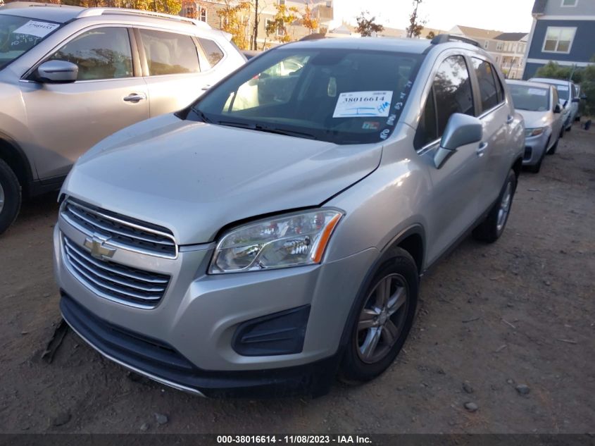 2015 CHEVROLET TRAX LT - 3GNCJLSB9FL256604