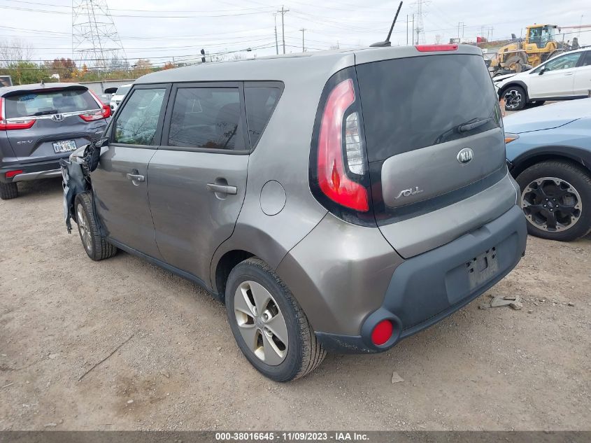 2015 KIA SOUL - KNDJN2A24F7236619