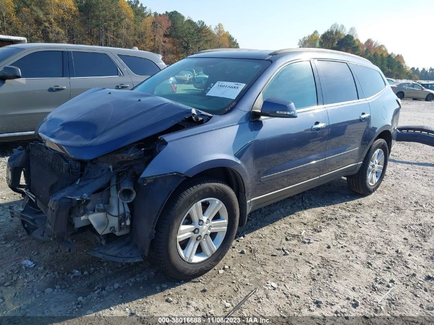 2014 CHEVROLET TRAVERSE 2LT - 1GNKRHKD2EJ113387