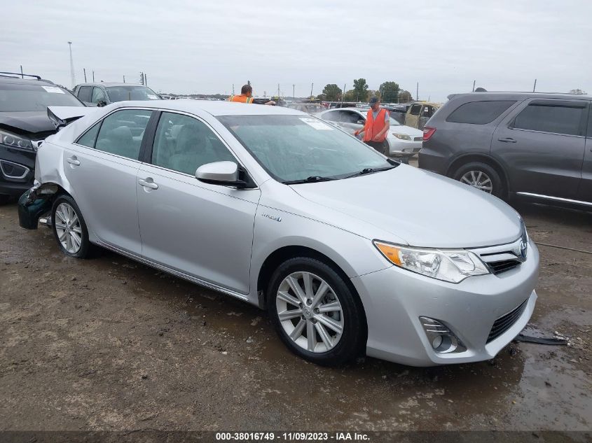 2014 TOYOTA CAMRY HYBRID XLE - 4T1BD1FK1EU120154