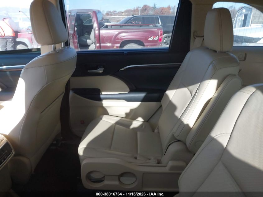 2015 TOYOTA HIGHLANDER LIMITED - 5TDDKRFH0FS078605