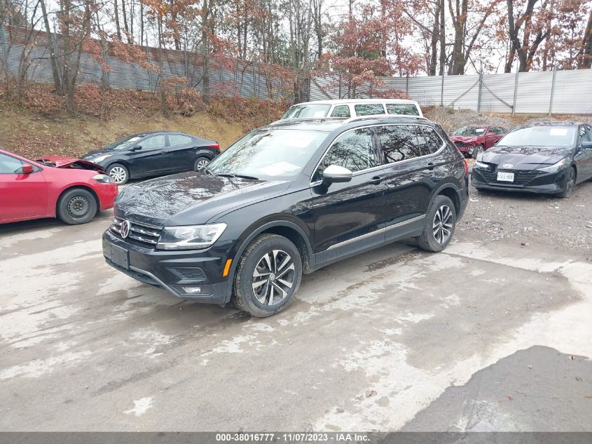 2021 VOLKSWAGEN TIGUAN SE/SE R-LINE BLACK/SEL - 3VV2B7AX1MM105108