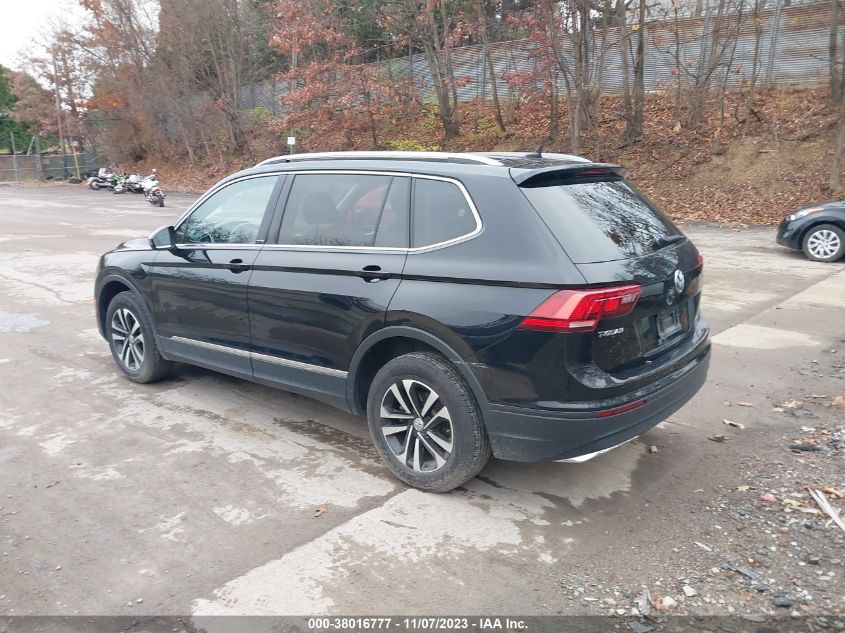 2021 VOLKSWAGEN TIGUAN SE/SE R-LINE BLACK/SEL - 3VV2B7AX1MM105108