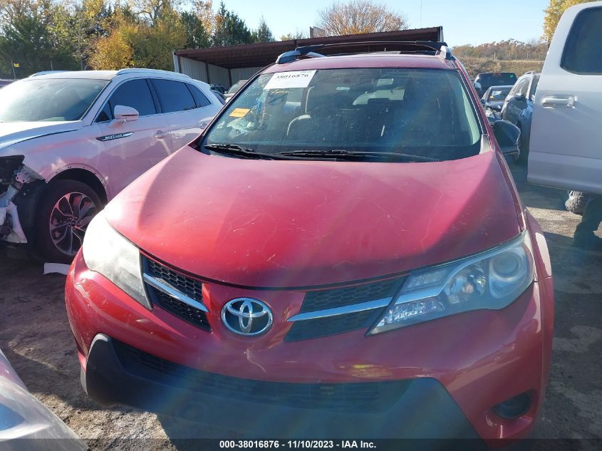 2013 TOYOTA RAV4 LE - 2T3ZFREV6DW008362