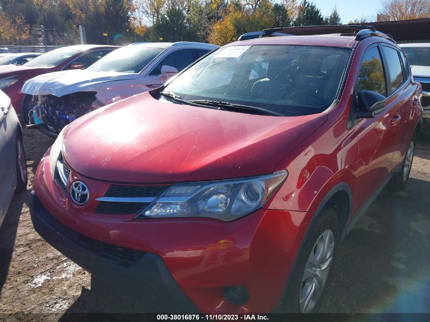2013 TOYOTA RAV4 LE - 2T3ZFREV6DW008362