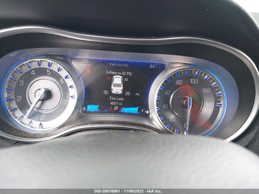 2016 CHRYSLER 300 LIMITED - 2C3CCAAGXGH106293