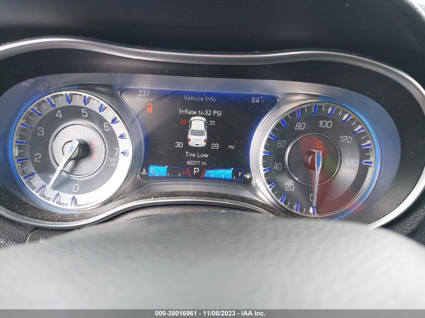 2016 CHRYSLER 300 LIMITED - 2C3CCAAGXGH106293