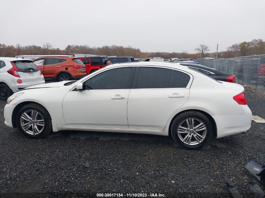 2013 INFINITI G37X X JN1CV6AR2DM763380