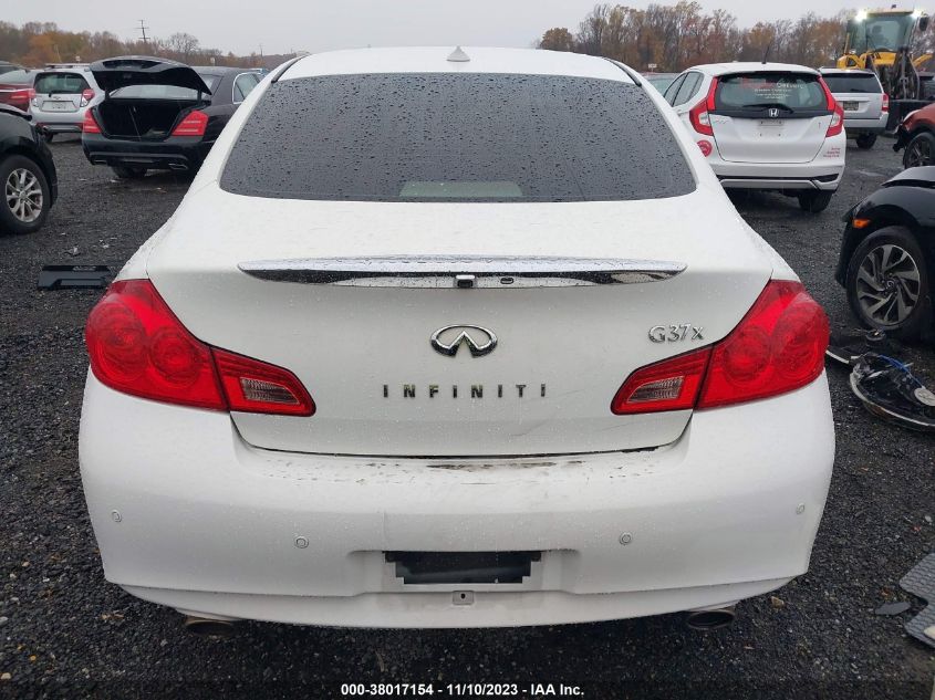 2013 INFINITI G37X X JN1CV6AR2DM763380