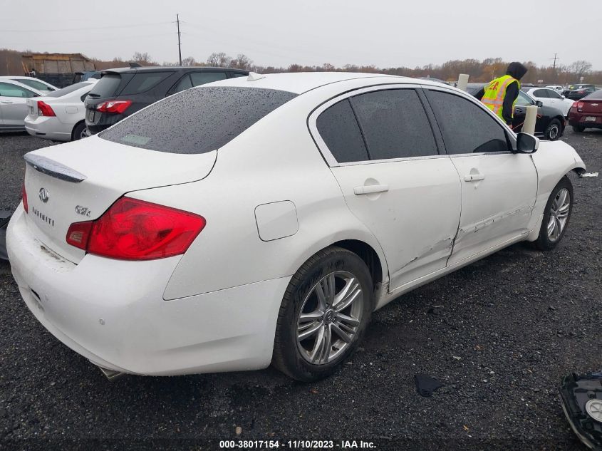 2013 INFINITI G37X X JN1CV6AR2DM763380