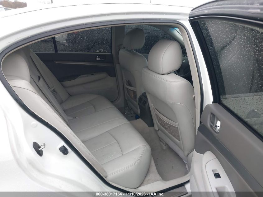 2013 INFINITI G37X X JN1CV6AR2DM763380