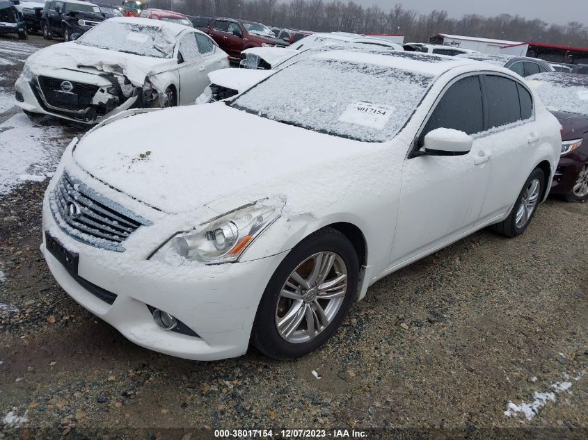 2013 INFINITI G37X X JN1CV6AR2DM763380