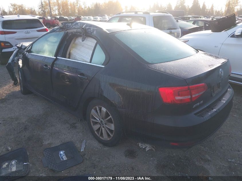 2015 VOLKSWAGEN JETTA SE - 3VWD07AJ9FM326058