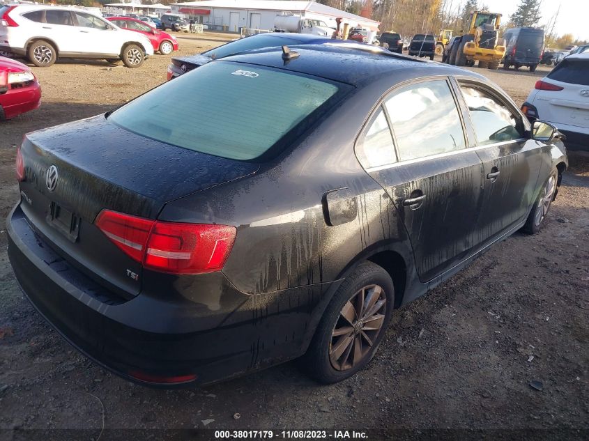 2015 VOLKSWAGEN JETTA SE - 3VWD07AJ9FM326058