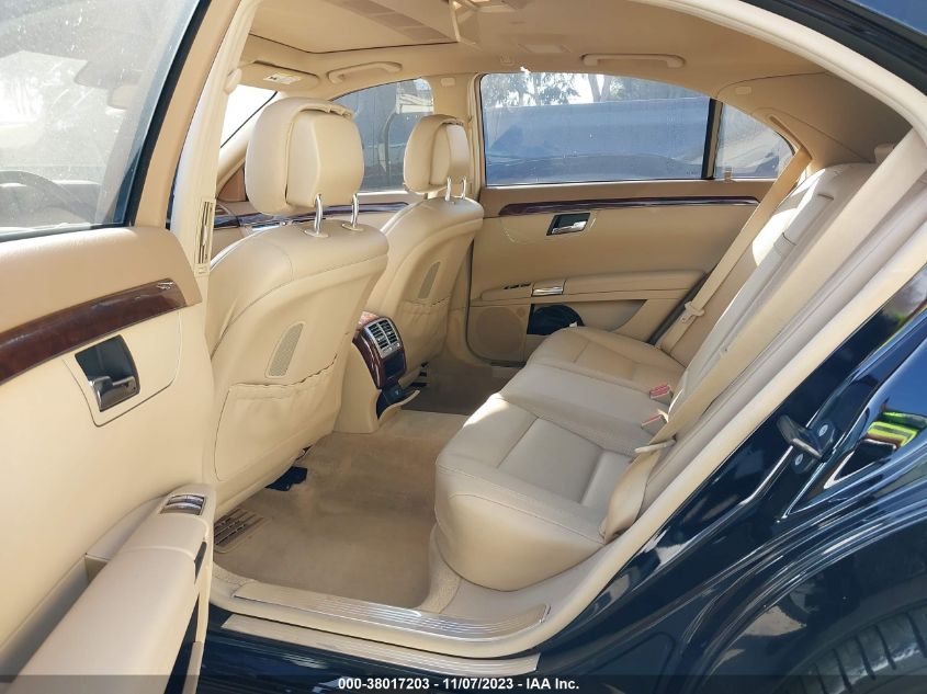 2013 MERCEDES-BENZ S-CLASS S 550 WDDNG7DB2DA497970