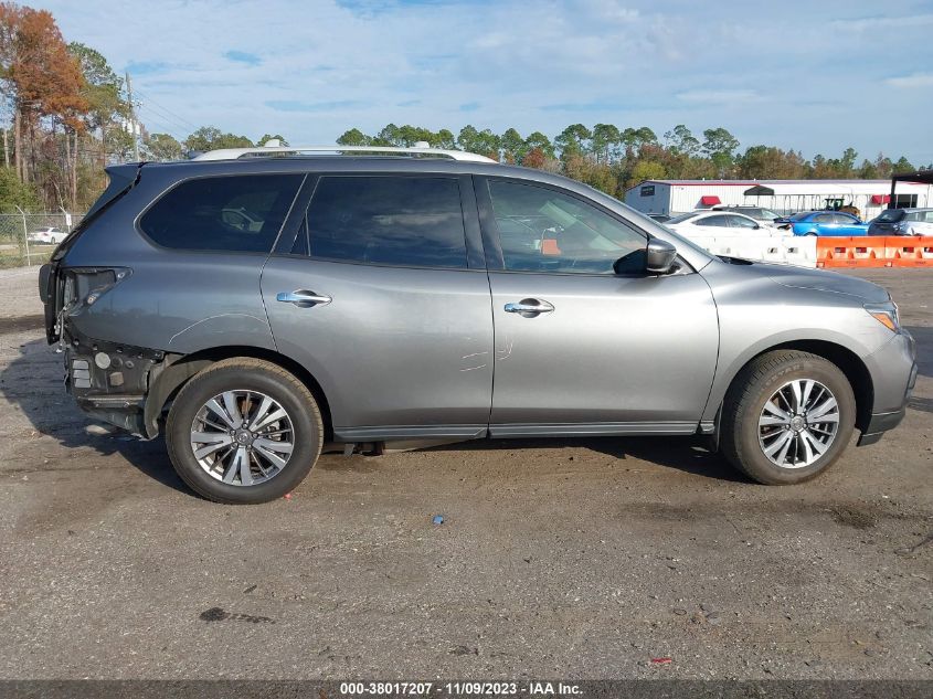 2020 NISSAN PATHFINDER S - 5N1DR2AN6LC647997