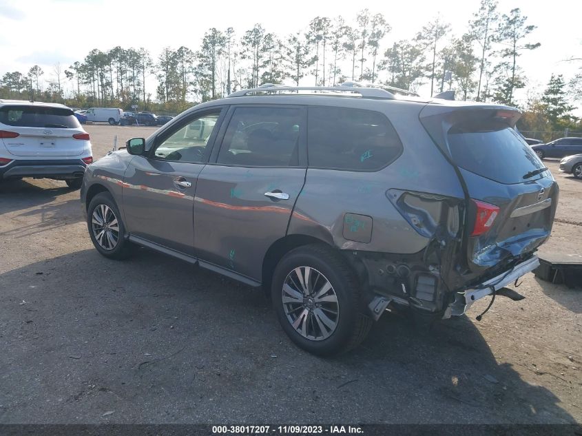 2020 NISSAN PATHFINDER S - 5N1DR2AN6LC647997