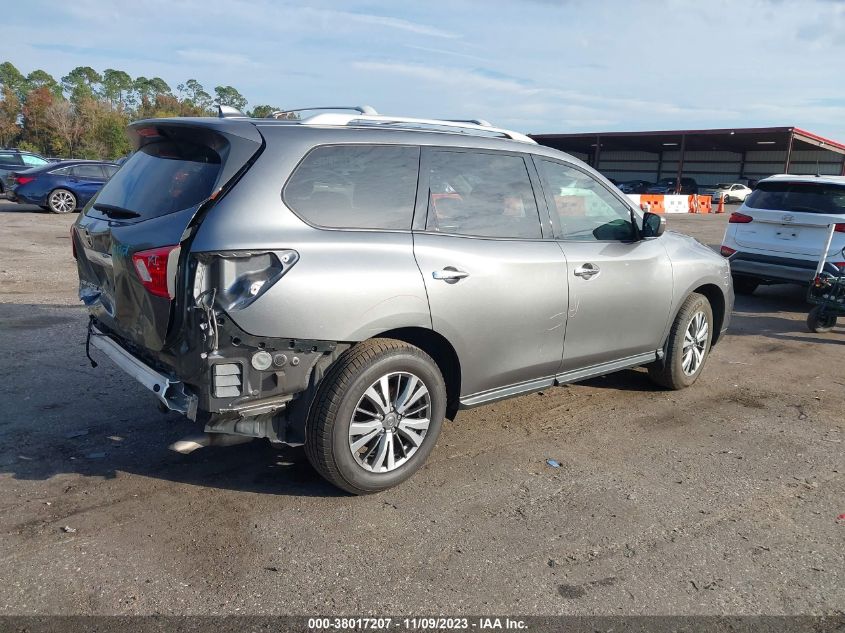 2020 NISSAN PATHFINDER S - 5N1DR2AN6LC647997
