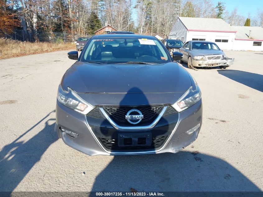 2018 NISSAN MAXIMA 3.5S/SV/SL/SR/PLAT - 1N4AA6AP2JC379105